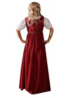 Ladies Medieval Tudor Serving Wench Costume Size 22 - 24